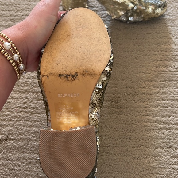 Express Sequin Booties - Picture 3 of 3